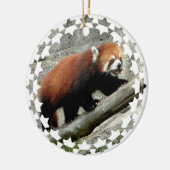 Red Panda Beer Ornament (Links)