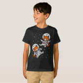 Red Panda Beer Space Astronaut T-shirt (Voorkant volledig)