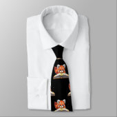 Red Panda Book Lover Stropdas (Gebonden)