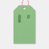 Red Panda Cadeaulabel (Achterkant)