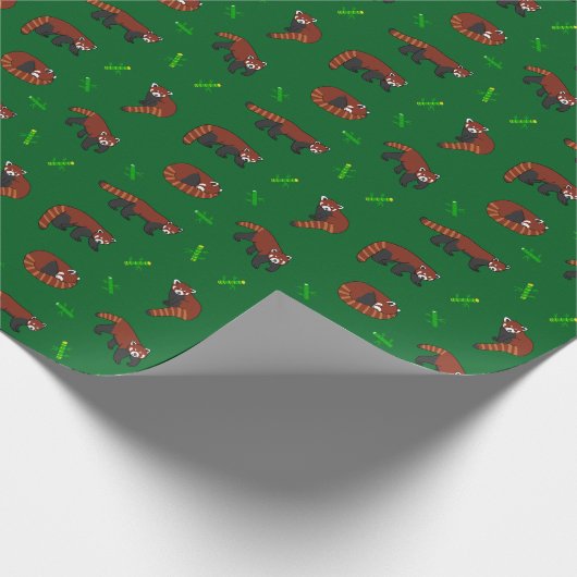 Red Panda Cadeaupapier (Hoek)