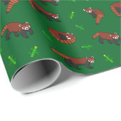 Red Panda Cadeaupapier (Rol Hoek)