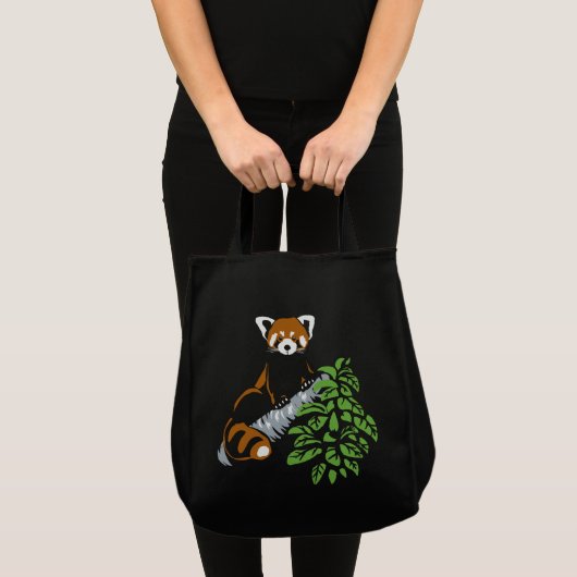 Red Panda Canvas tas (Voorkant (product))