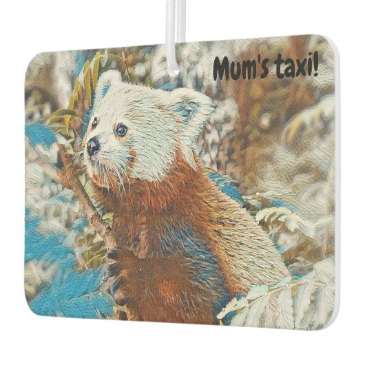 Red Panda Car luchtverfrisser (Links)