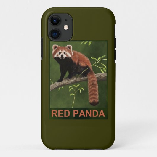 Red Panda Case-Mate iPhone Case (Achterkant)