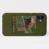 Red Panda Case-Mate iPhone Case (Achterkant (horizontaal))