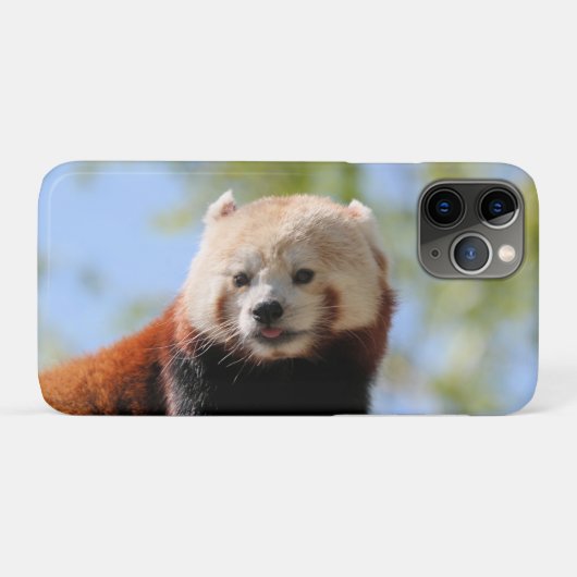 Red Panda Case-Mate iPhone Case (Achterkant (horizontaal))