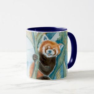 Red Panda Coffee Mok