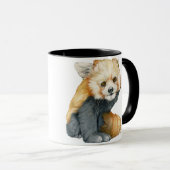 Red Panda Cub - R is voor Red Panda Mok (Voorkant rechts)