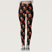 Red Panda Dabbing Leggings (Voorkant)