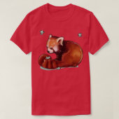 Red Panda dat te verklikt is T-shirt (Design voorkant)