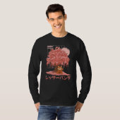Red Panda Day Cherry Blossom Bloom Pink Sakura Tr T-shirt (Voorkant volledig)
