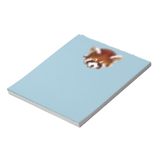 Red Panda Design Notitieblok (Linkerzijde)
