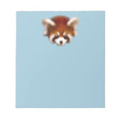 Red Panda Design Notitieblok (Voorkant)