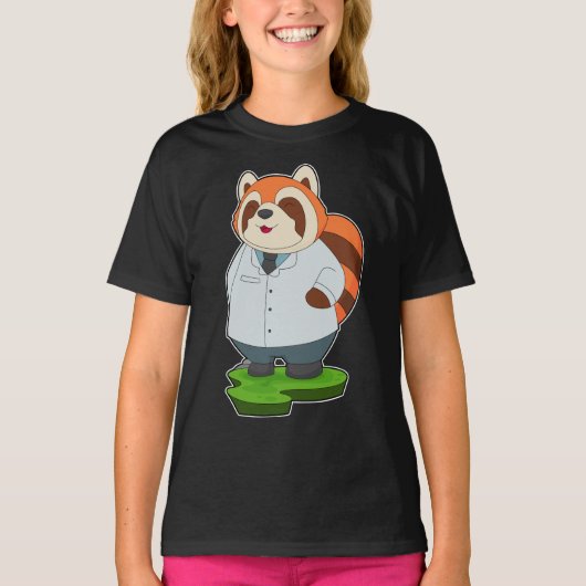 Red Panda Doctor T-shirt (Voorkant)