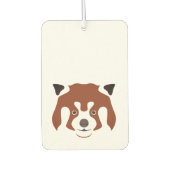 Red Panda Face Luchtverfrisser (Voorkant)