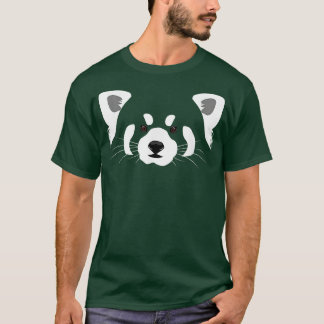 Red Panda Face T-shirt