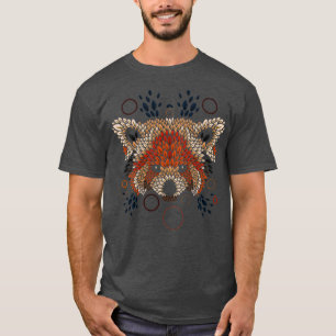 Red Panda Face T-shirt