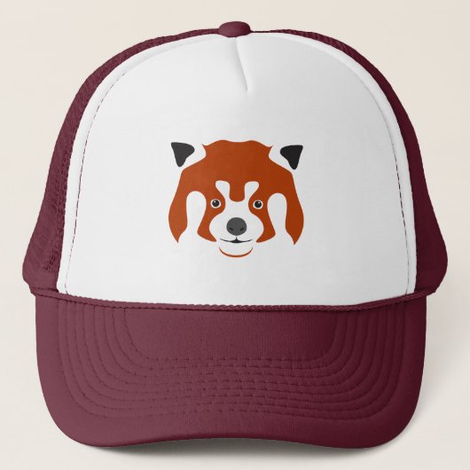 RED PANDA FACE TRUCKER PET (Voorkant)