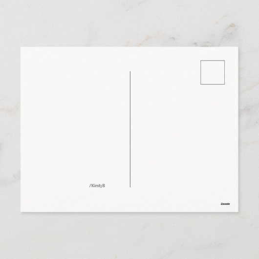 Red Panda Feestdagenkaart (Achterkant)