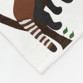 Red Panda Fleece Blanket (Hoek)