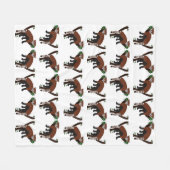 Red Panda Fleece Blanket Deken (Voorkant (Horizontaal))