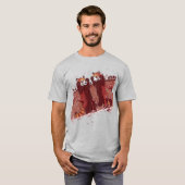 Red Panda Fury T-shirt (Voorkant volledig)