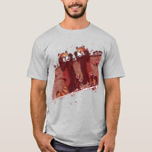 Red Panda Fury T-shirt