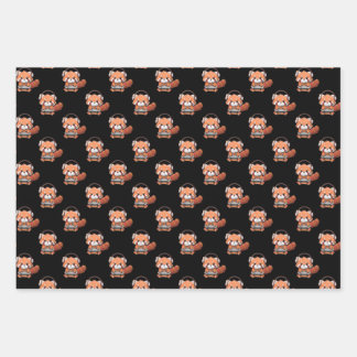Red Panda Gamer Inpakpapier Vel