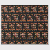 Red Panda Girls Cadeaupapier (Vlak)