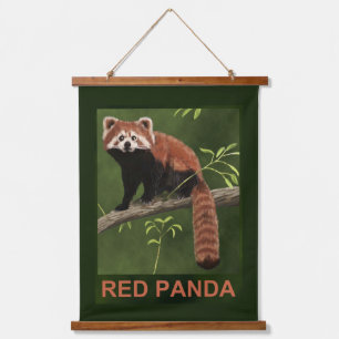 Red Panda Hangend Wandkleed
