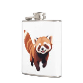Red Panda Happy Speelse Plezier Springen in de Luc Heupfles (Links)