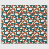 Red Panda Haven - Kerstmis Cadeaupapier (Vlak)