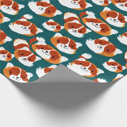 Red Panda Haven - Kerstmis Cadeaupapier (Hoek)