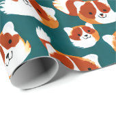 Red Panda Haven - Kerstmis Cadeaupapier (Rol Hoek)