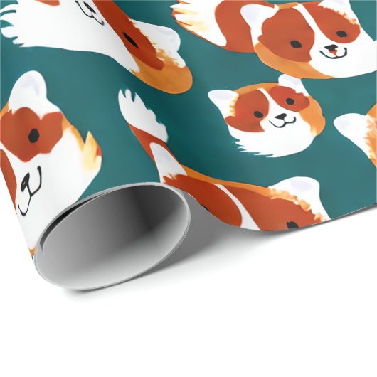 Red Panda Haven - Kerstmis Cadeaupapier (Rol Hoek)