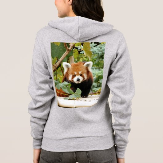 Red Panda Hoodie (Achterkant)
