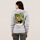 Red Panda Hoodie (Achterkant volledig)