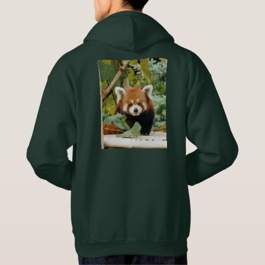 Red Panda Hoodie (Achterkant)