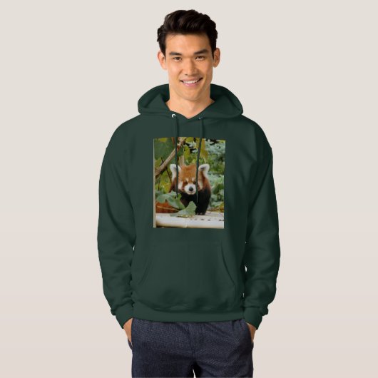 Red Panda Hoodie (Voorkant volledig)