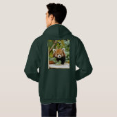 Red Panda Hoodie (Achterkant volledig)