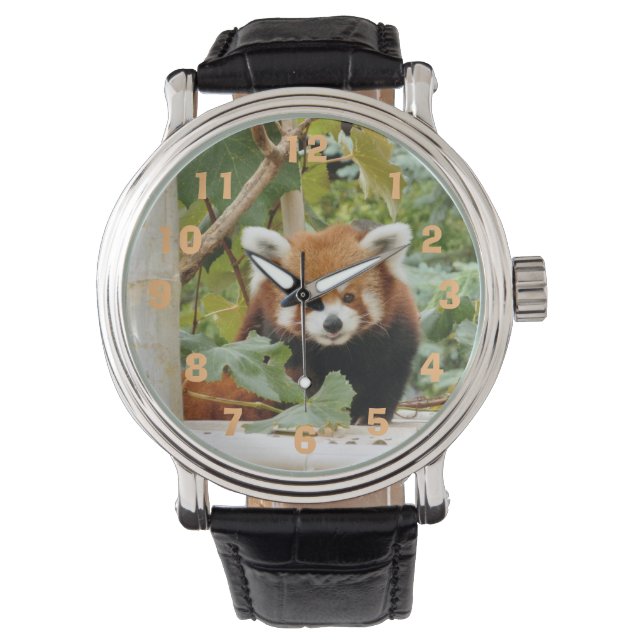 Red Panda Horloge (Voorkant)