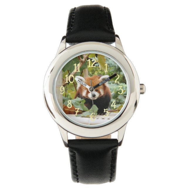 Red Panda Horloge (Voorkant)