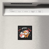 Red Panda ik ben Sneeuwpop Sneeuwpop Pun Magnet (Insitu (Vaatwasser))