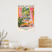 Red panda in bathtub funny poster, Matisse print (Keuken)