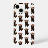 Red Panda iPhone Case Hoesje (Achterkant)