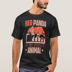 Red Panda is mijn levende dierentuin Zoogoer Wi T-shirt
