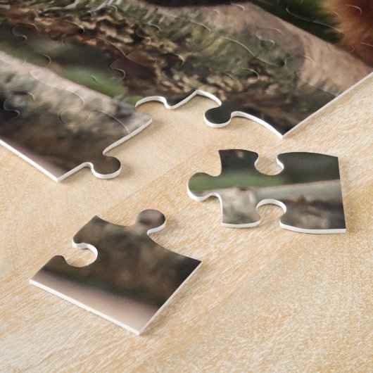 Red Panda Jigzaag Puzzle Legpuzzel (Zijkant)