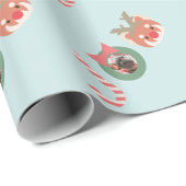 Red Panda JOY Photo Wrapping Paper Cadeaupapier (Rol Hoek)