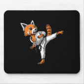 Red Panda Karate Ninja Martial Arts Kickboxing Tae Muismat (Voorkant)